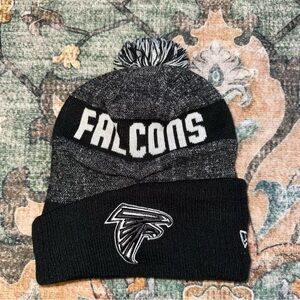 NFL Falcons Black and Gray Beanie